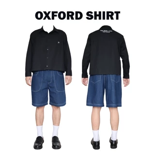 JAMANBKK / OXFORD SHIRT / เสื้อเชิ้ตแขนยาวทรงครอปสั้น