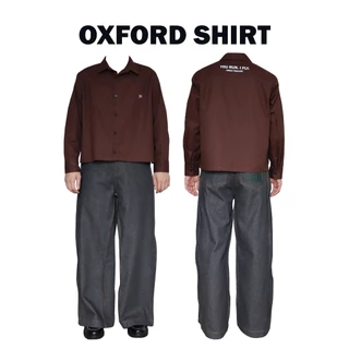 JAMANBKK / OXFORD SHIRT / เสื้อเชิ้ตแขนยาวทรงครอปสั้น
