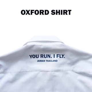 JAMANBKK / OXFORD SHIRT / เสื้อเชิ้ตแขนยาวทรงครอปสั้น