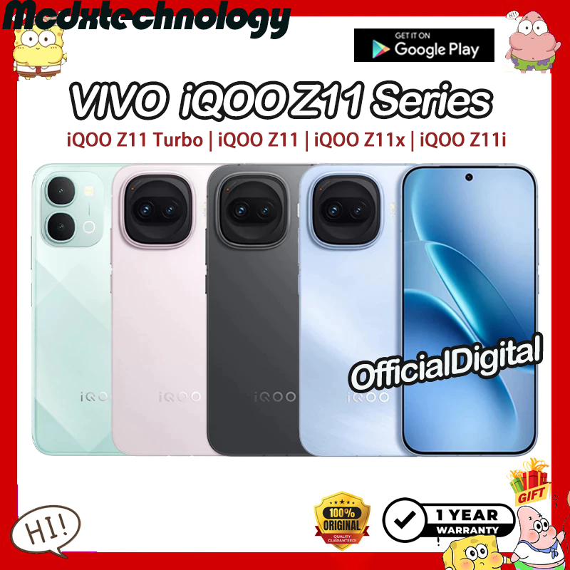 VIVO iQOO Z11 Turbo Snapdragon 8 Gen 5 iQOO Z11 Dimensity 8500 iQOO Z11x Dimensity 7400 iQOO Z11i Sn