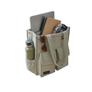 กระเป๋าผ้าร่ม สะพายไหล่ กันละอองน้ำ หนานุ่ม เบา ใส่ของ Laptop iPad Tablet FINDER PLUS+ BAG KIDNAP ME.