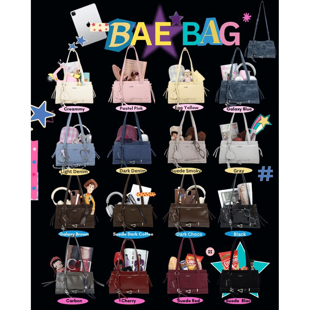8anglesshop- BAE BAG 💻🎧 มี2Size  12 กับ 15 นิ้ว ใช้งานได้แบบ everyday look🤎  E005