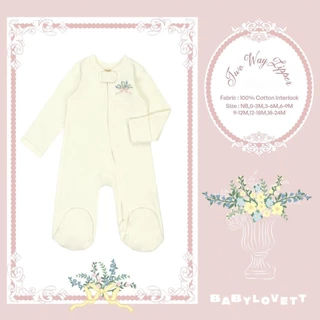 (ส่งด่วน) BabyLovett ชุดนอนเด็กปิดเท้า Villa Fontaine Collection ผ้านุ่มสบาย สำหรับเด็ก 0-24 เดือน