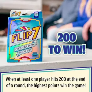 พร้อมส่ง การ์ดเกม Flip 7 การ์ดตัวเลข พลิก 7 บอร์ดเกมแนวปาร์ตี้ เล่นง่าย สนุกตื่นเต้น เล่นได้ทั้งครอบครัว