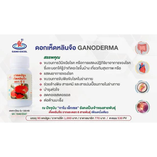 ราก+ดอก หลินจือกาโนเอ็กเซล