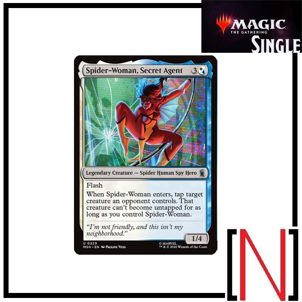 [MTG][Single][MSH] Spider-Woman, Secret Agent ระดับ Uncommon [ภาษาอังกฤษ]