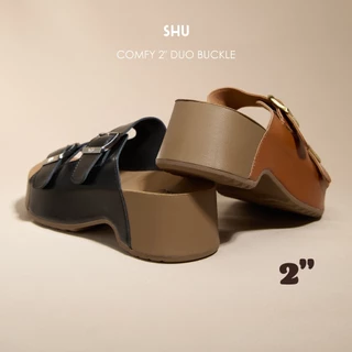 SHU COMFY 2" DUO BUCKLE รองเท้า