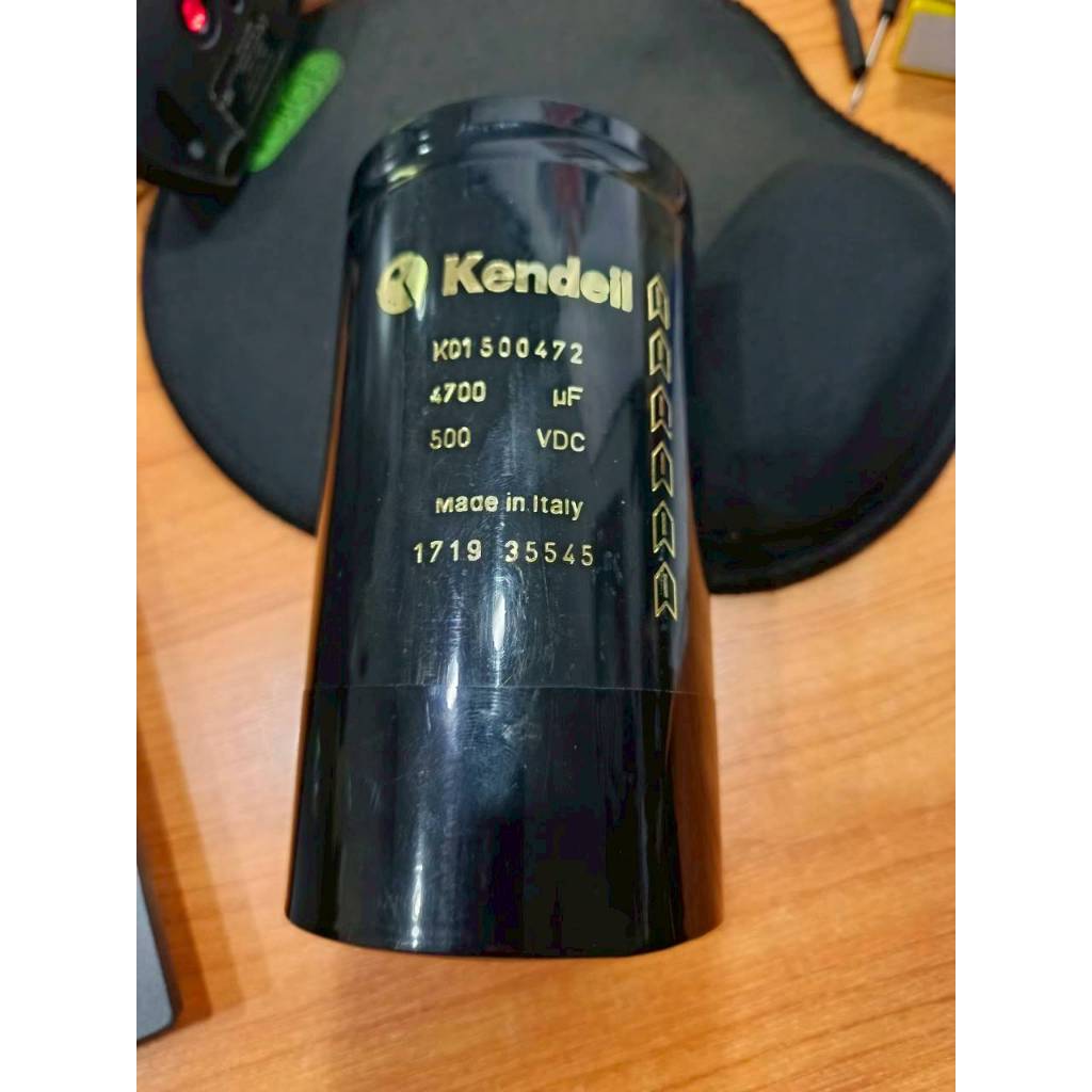 คาปาซิเตอร์ CAPACITOR 4700UF 450V 4700UF 450Vdc Kendeil ตัวใหญ่