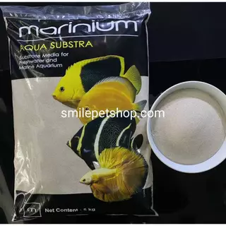 Marinium Aqua substra 5 kg (ทรายปูพื้นตู้ปลาทะเล,ทรายปูพื้นตู้ปลาน้ำจืด,ทรายปูพื้นตู้เลี้ยงไม้น้ำ )