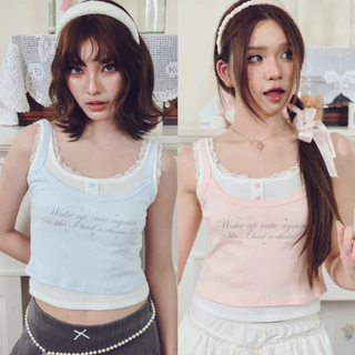 RIKA น้องMellow กล้ามเลเยอร์ ผ้าร่องนุ่มแต่งลูกไม้