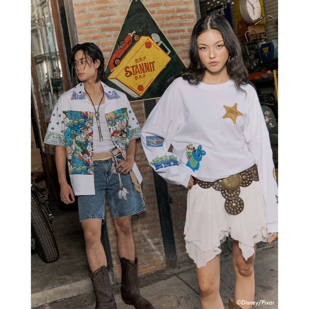 Kloset and Etcetera Playful Pals Sweater (Toy26-13) เสื้อแขนยาวทรงโอเวอร์ไซซ์ — صورة 5