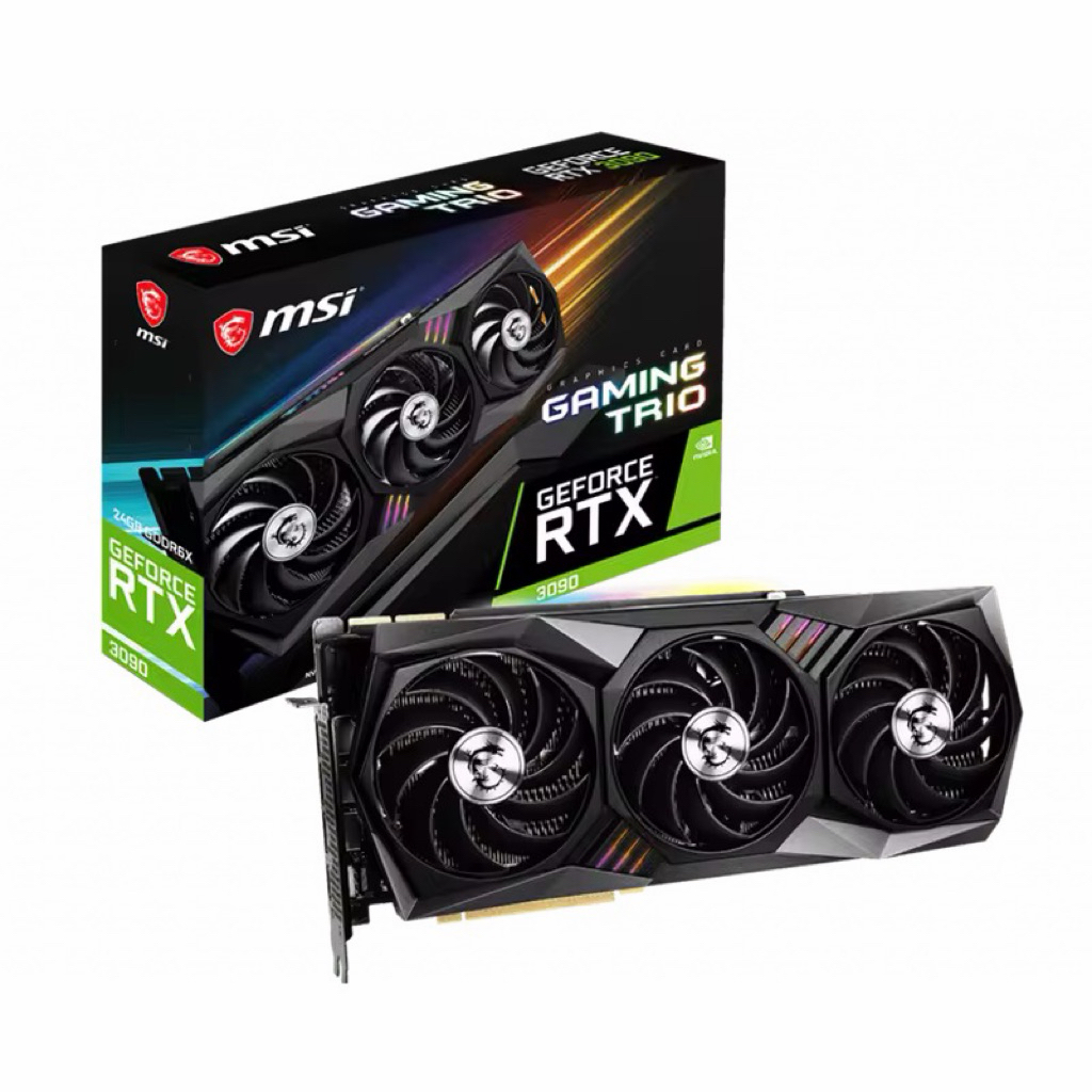 GeForce RTX 3090 Gaming OC PCI Express 24GB GDDR5X Graphics Card for Desktop & Workstation-New Fan