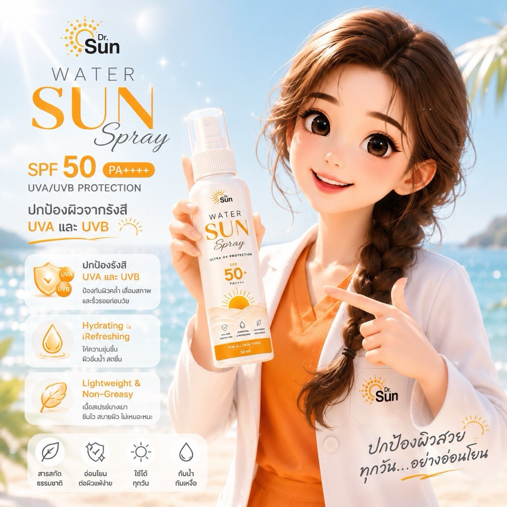 Dr.Sun Water Sun Spray