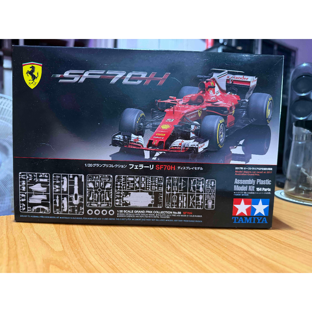 Tamiya 1/20 Ferrari SF70H ที่สุดของ1/20 สภาพมือ1ดีคอลสวยๆๆครับหายากทั้งสภาพและดีอล