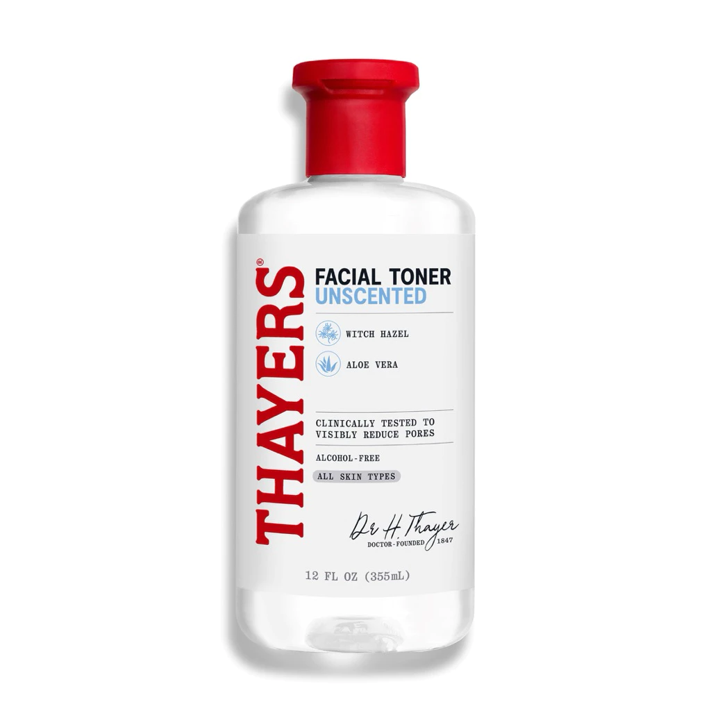 🔥แพคเกจใหม่ ของแท้💯 Thayers Facial Toner โทนเนอร์เช็ดหน้า ลดรูขุมขน เพิ่มความชุ่มชื้น ปราศจากแอลกอฮอล์ 355ml.