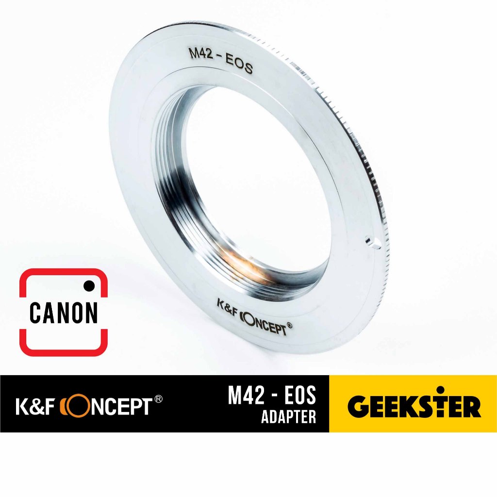 K&F เมาท์แปลง M42 - Canon EOS EF / M42-EOS M42-EF เลนส์ อะแดปเตอร์ Lens Adapter takumar ( DSLR )