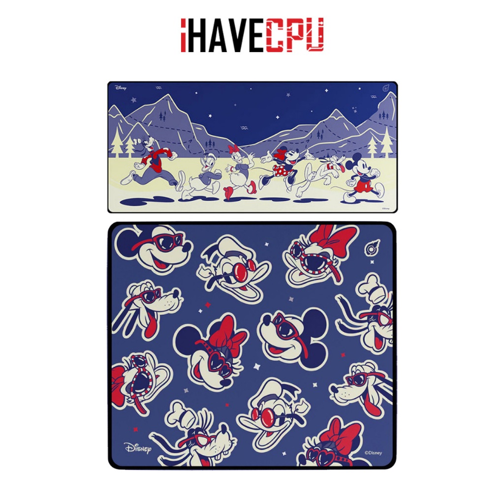 แผ่นรองเมาส์ (mouse pad) iHAVECPU LOGA MICKEY MOUSE COLLECTION (FRIENDS ON THE ROAD)