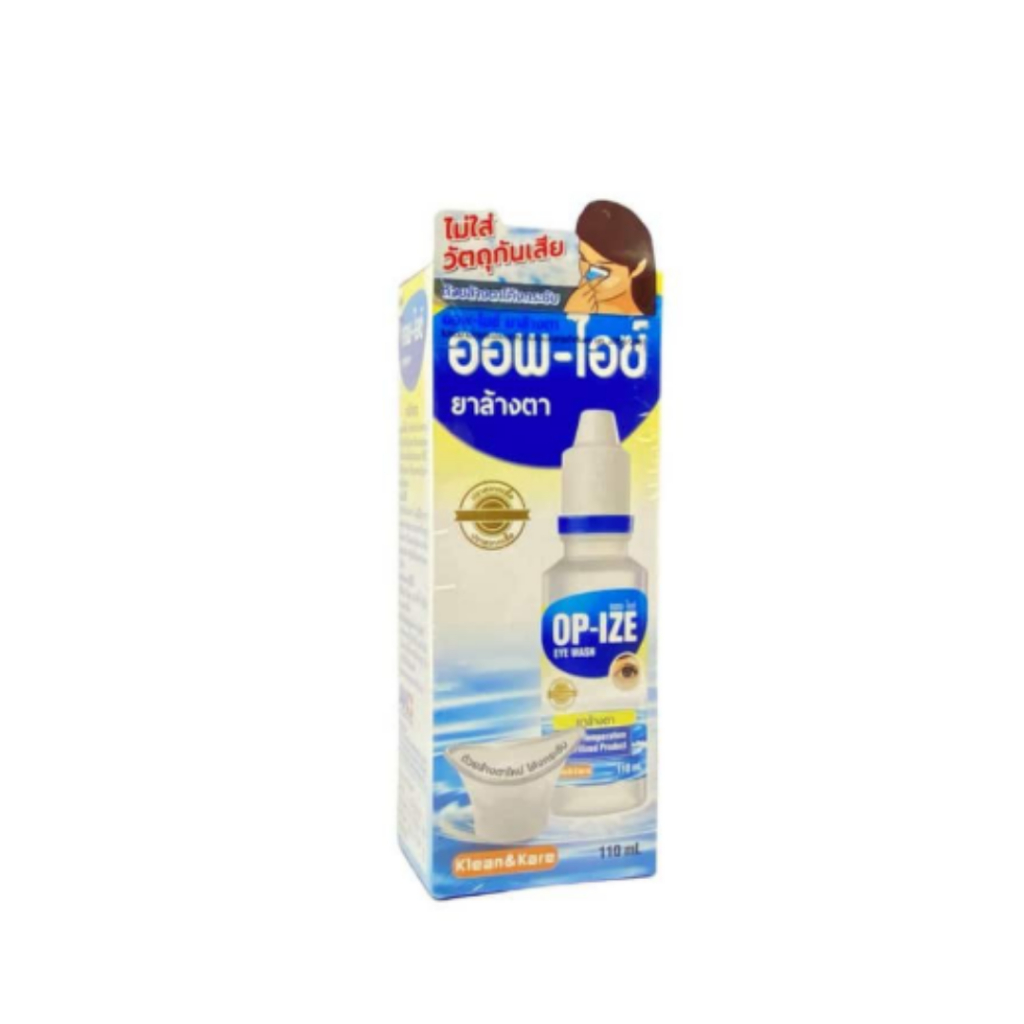 น้ำล้างต-า ทำความสะอาด ขนาด 110 มล