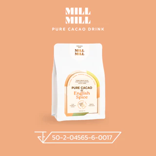 English Spice Mill Mill Pure Cacoa คาเคา ผมสเครื่องเทศ 5 ชนิด คาเคา บริสุทธิ์ 100% cocoa คาเคา แมส โกโก้ แมส cacao mass