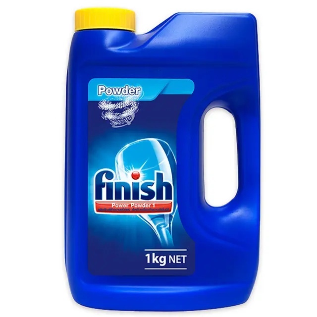 Finish ฟินิชเพาเวอร์พาวเดอร์ผลิตภัณฑ์สำหรับเครื่องล้างจานชนิดผง 1กก. [6920754401981]