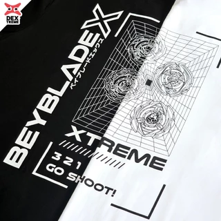 DEXtreme - เสื้อยืด Tees Beyblade X (DBBX-004) เบย์เบลด เอกซ์