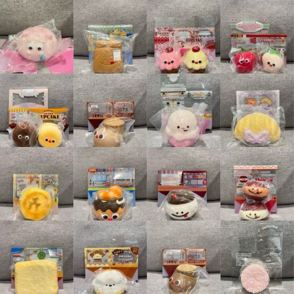 พร้อมส่ง 🍞สกุชชี่ แบรนด์แท้🧸 งานหายาก งานสะสม 💯 อ่านรายละเอียดก่อนสั่ง