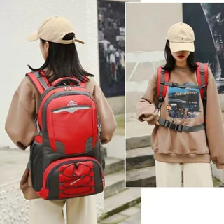 กระเป๋าเป้ 60/85ลิตร ใบใหญ่ เป้เดินทาง backpack กระเป๋าเป้สะพายหลัง กันน้ำ ใส่ของได้เยอะ สําหรับเดินทาง ตั้งแคมป์