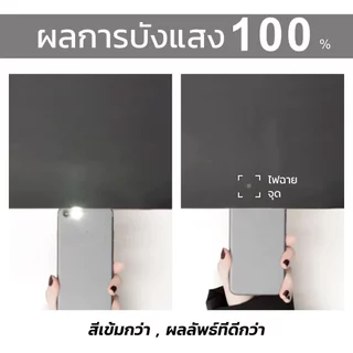 【รุ่นอัปเกรดพร้อมฝาครอบกันฝุ่น】ม่านม้วนบังแสง 100% ระบบโซ่ดึง แบบม่านม้วนบังแสงสไตล์เกาหลี สำหรับบ้านและสำนักงาน
