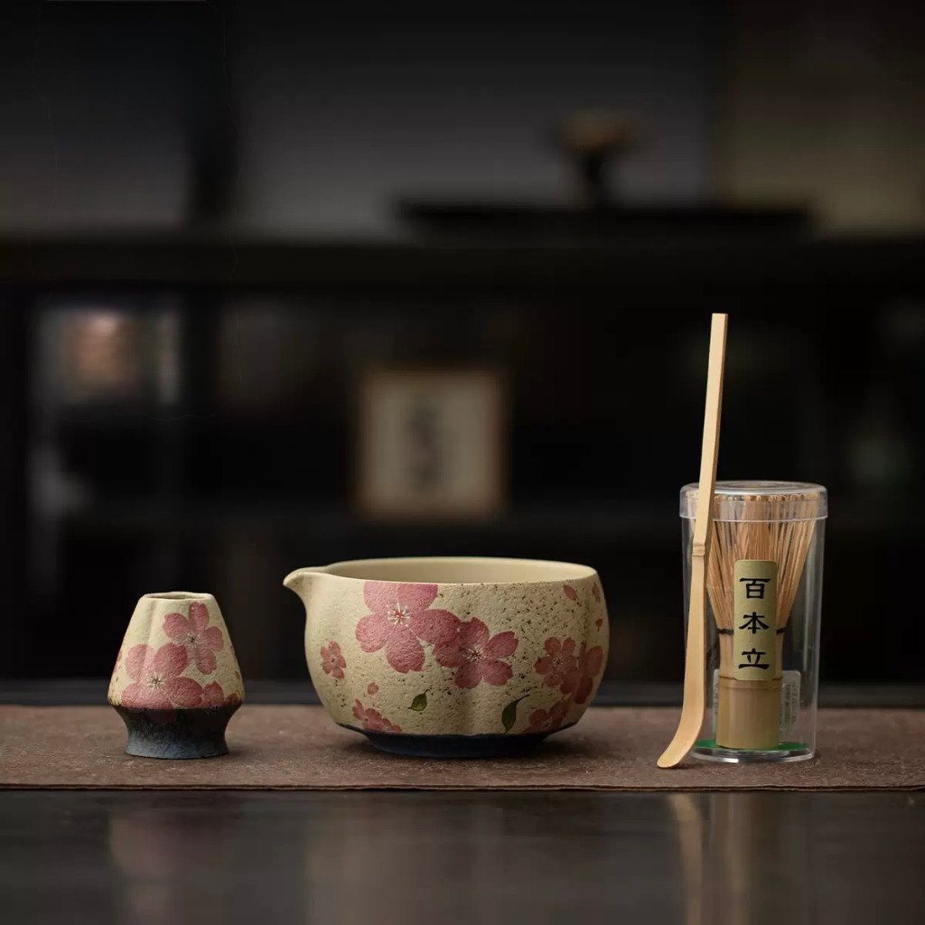 Daily lifestyle [พร้อมส่ง] ชุดชงมัทฉะ Chawan Matcha Set Bowl
