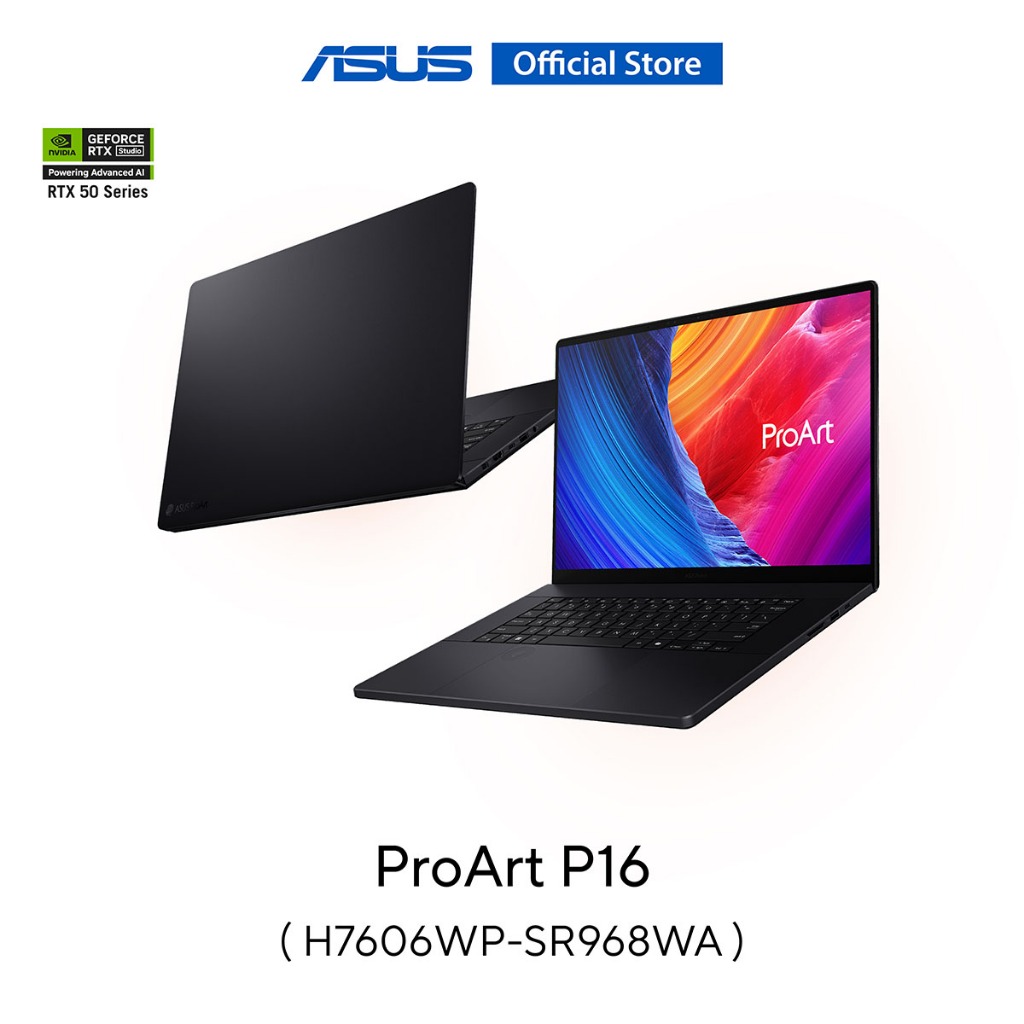 ASUS ProArt P16 (H7606WP-SR968WA) 16" 3K OLED, AMD AI-9-HX-370, 32GB, 1TB SSD, RTX5070 8GB, W11