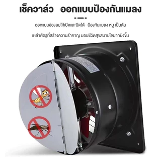 พัดลมดูดอากาศอินไลน์ 220V พัดลมดูดอากาศสแตนเลส และความชื้น มอเตอร์ทองแดง ลมแรง คุณภาพดี ขนาด4/6/8/10/12 นิ้ว ใช้ได้ทั้งใ