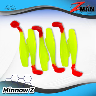 A12 เหยื่อปลายาง Z-Man รุ่น MINNOW ขนาด 3 นิ้ว (1ซอง 6ตัว)