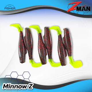 A12 เหยื่อปลายาง Z-Man รุ่น MINNOW ขนาด 3 นิ้ว (1ซอง 6ตัว)