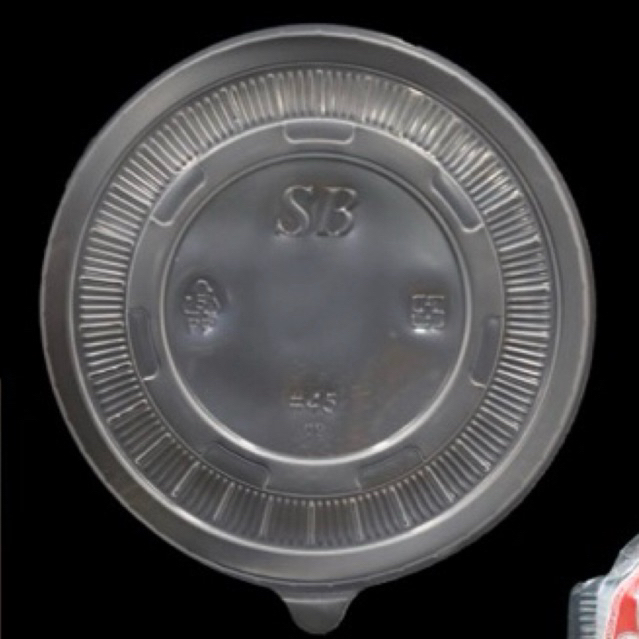 [ยกลัง] ฝาปิดชามพลาสติก45 ยี่ห้อ SB เนื้อPP (1ลัง มี 900 ใบ)