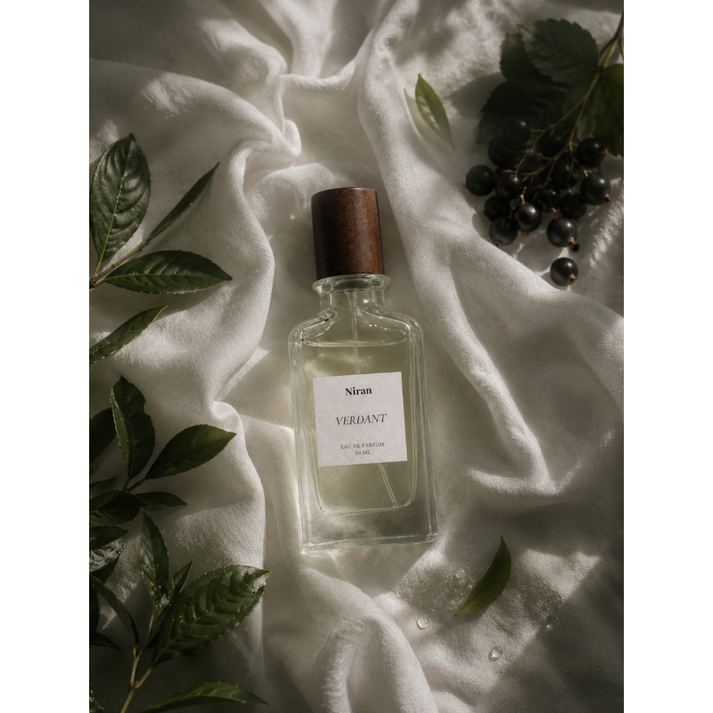 น้ำหอม Niran กลิ่น VERDANT ขนาด 10ml และ 55 ml (นิรันดร์)*ฟิลใส่เชิ้ตขาวสะอาดๆ+ธรรมชาติ+ใบชา