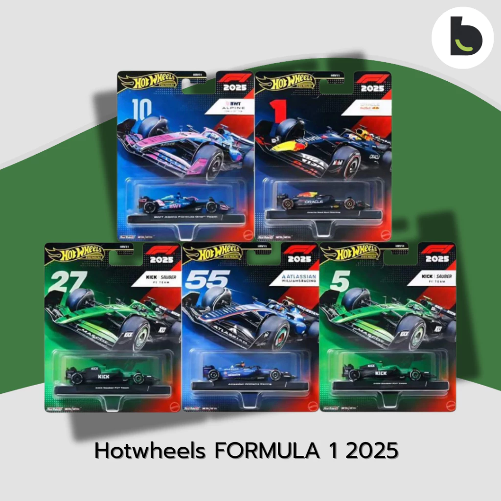 Hotwheels Premium F1 2025 Dash L