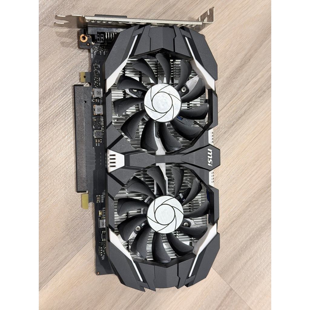 MSI GTX1050Ti  4G  OC   (2 Fan ไม่ต่อไฟเพิ่ม)
