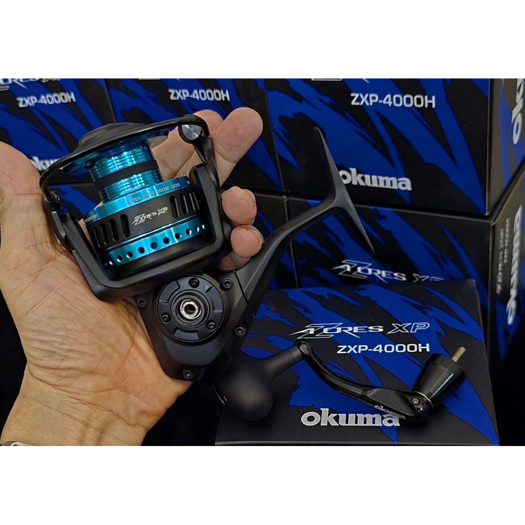 okuma AZORES XP รอกสปินนิ่งสายโหด ลุยงานหนัก โอกุม่า