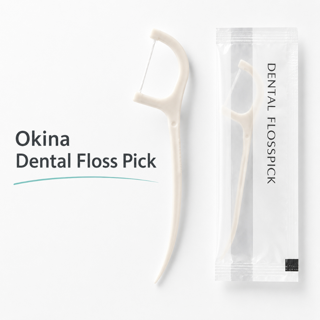 Okina Dental Floss Pick 1unit aod