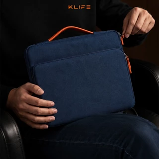 กระเป๋าโน๊ตบุ๊ค KLIFE ซองใส่ Laptop 13.3/15.4 นิ้ว กันกระแทก 360° กันน้ำ กันรอยขีดข่วน