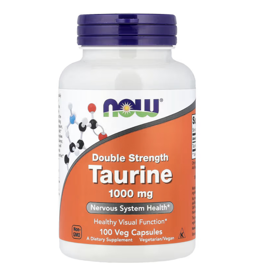 🇯🇵【Direct from Japan】NOW Foods Taurine 1000mg 100 Veggie Capsules Supplement Amino Acid Taurine