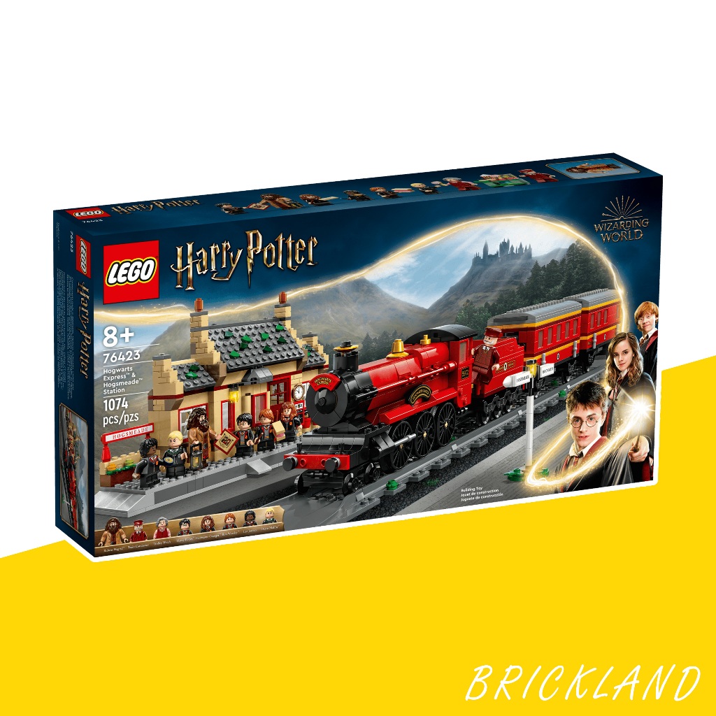 LEGO Harry Potter 76423 Hogwarts Express Train Set with Hogsmeade Station ของแท้ 100% พร้อมส่ง