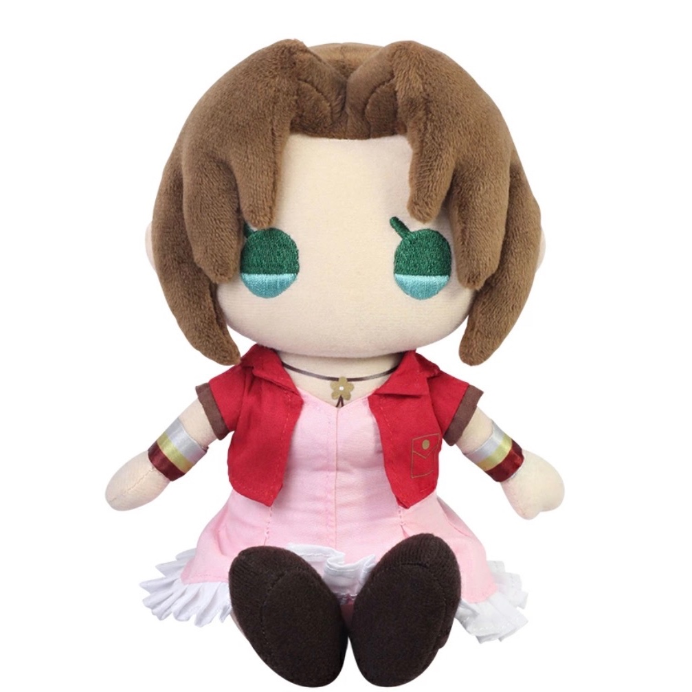 Final Fantasy VII Remake Aerith Gainsborough Plush Doll Official Authentic Japan
