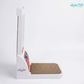 CATLAB Cat Tower - เสาลับเล็บแมวดีไซน์ตั้งพื้น 2in1 (ลับเล็บ + เล่นเพลิน)