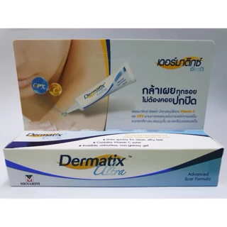 สินค้าขายดี เดอร์ มาติกซ์ อัลตร้า เจล 15 กรัม Der matix Ultra Gel เจลลดรอยแผลเป็น *แท้100% Exp. 2028
