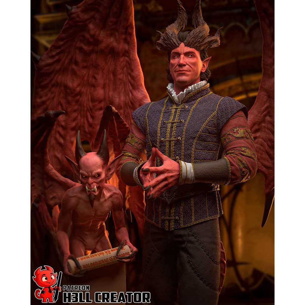 Raphael : Model Figure Resin โมเดล ผลิตตามสั่ง DND Bust