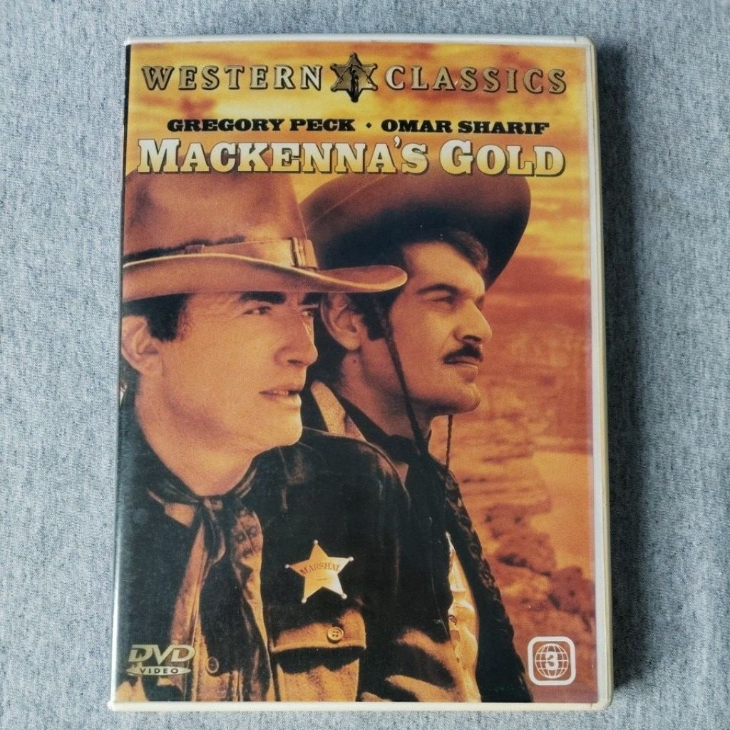 DVD แผ่นปั้ม มือ 2 / Mackenna's Gold (1969) - ขุมทองแม็คเคนน่า / Gregory Peck / Omar Sharif