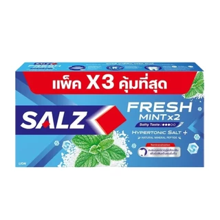 SALZ ยาสีฟัน ซอลส์ 4 สูตร แพ็ค 2 แถม 1 ขนาด 140 กรัม
