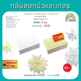 Totrees กลีบดอกบัวและเกสร ดอกไม้จันทน์ ดอกไม้DIY มีให้ 2 แบบ ครึ่งโล และ 1กิโลกรัม/สี รหัส กลีบบัวและเกสร