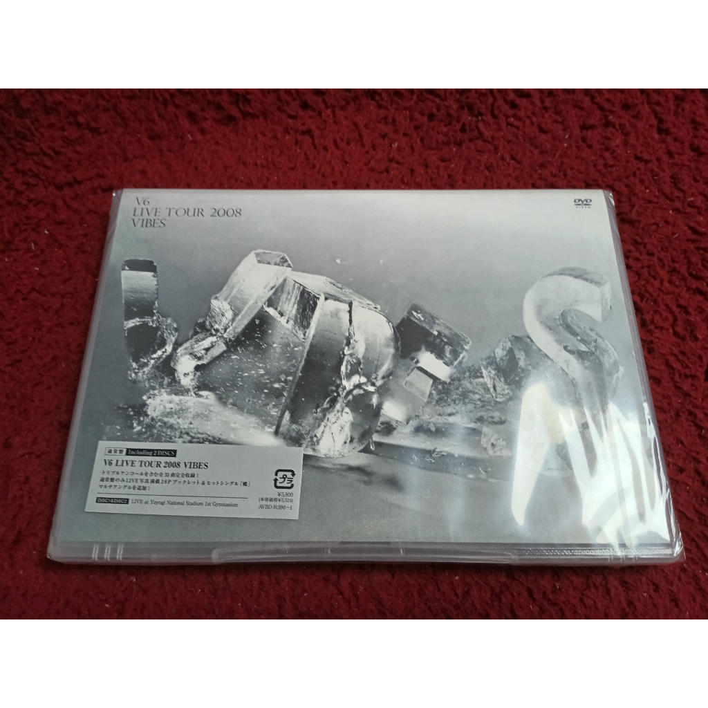 2DVDs สากล V6 Live Tour 2008 Vibes  สภาพตามรูปปก AK884